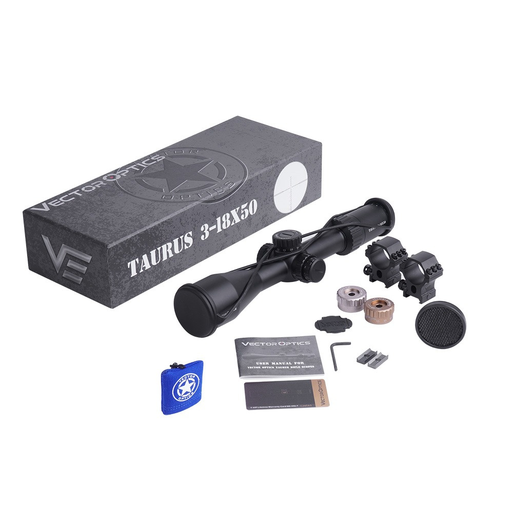 Luneta Taurus 3-18 x 50 FPP Vector Optics SCFF-11 - Vector Optics zdjęcie 3